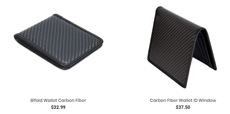 leather carbon fiber wallet - cl carbonlife