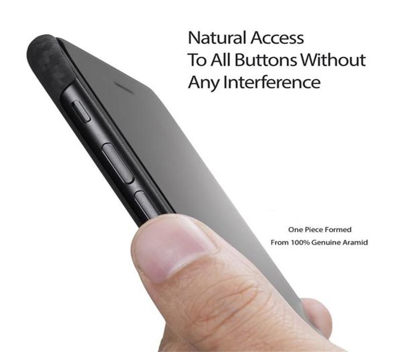 aramid-case-iPhone7/8-plus-precise-openning-black-grey-twill