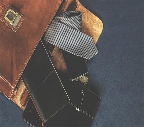 brown-color-leather-brifecase-black-notebook-tie-wallet
